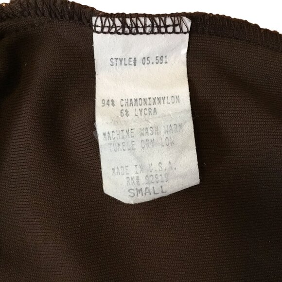 Chocolate Brown Women’s Maxi Skirt Elastic Waist Side Slit Core Closet Essential - Picture 7 of 7